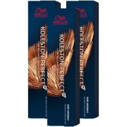 180ml Wella Professionals Koleston Perfect ME+ Pure Naturals Set 2/0 Schwarz (3 x 60ml)