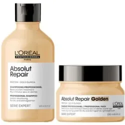 550ml L'Oréal Professionnel Paris Serie Expert Absolut Repair Care Duo Set (Shampoo 300ml + Mask 250ml)