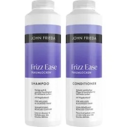 1L JOHN FRIEDA Frizz Ease Traumlocken Duo Set (Shampoo 500ml + Conditioner 500ml)