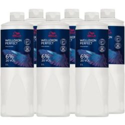Wella Professionals Welloxon Perfect Creme Developer 6er Set 6 % - 20 Vol. 6 x 1 Liter