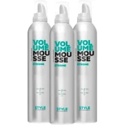 dusy professional Style 3er Set Volume Mousse Strong 3 x 400 ml
