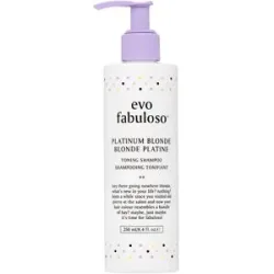 250ml Evo Fabuloso Platinum Blonde Toning Shampoo
