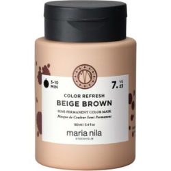 Maria Nila Colour Refresh Farbhaarmaske 7.23 Beige Brown, 100 ml