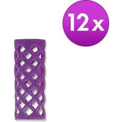 MyBrand Kurzwickler Lila, Ø 15 mm, Pro Packung 12 Stück