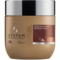 200ml System Professional LipidCode Luxeoil Keratin Protect Intense Mask