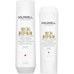 450ml Goldwell Dualsenses Rich Repair Restoring Set (Shampoo 250ml + Conditioner 200ml)