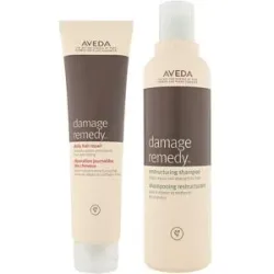 350ml AVEDA Damage Remedy Damage Remedy Set (Leave-In 100ml + Shampoo 250ml)