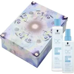 450ml Schwarzkopf Professional BC Bonacure MOISTURE KICK Geschenkbox (Shampoo 250ml + Spray Conditioner 200ml)