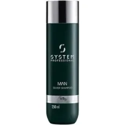 250ml System Professional LipidCode MAN Silver Shampoo