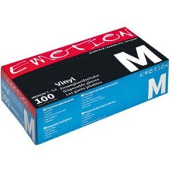 Efalock Emotion Vinyl-Handschuhe Schwarz Größe L