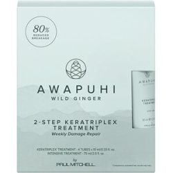 Paul Mitchell Awapuhi Wild Ginger 2-Step Keratriplex Treatment 4 x 10 ml