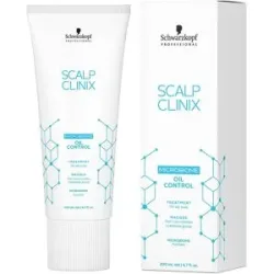 200ml Schwarzkopf Professional SCALP CLINIX Oil Control Treatment