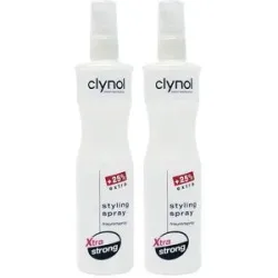 500ml Clynol Stylingspray Xtra strong Frisurenspray Megapack (2 x 250ml)