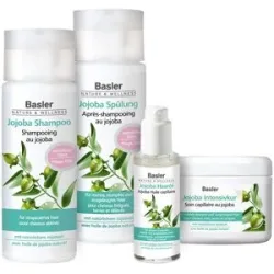 575ml basler Jojoba Starter Set (Shampoo 200ml + Conditioner 200ml + Intensivkur 125ml + Haaröl 50ml)