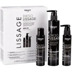 450ml Dikson DiksoLissage Mini-Kit (Shampoo 100ml + Cream 250ml + Mask 100ml)
