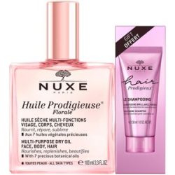 NUXE Huile Prodigieuse Florale Trockenöl + Shampoo Set