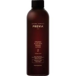 PREVIA Professional Organic Aloe Vera Waving Lotion 2 - für gefärbtes Haar, 200 ml