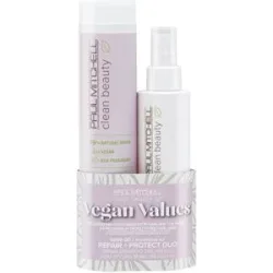 400ml Paul Mitchell Save On Vegan Value Repair + Protect Duo (Shampoo 250ml + Spray 150ml)