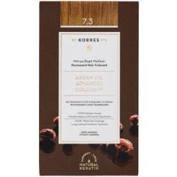 KORRES Argan Oil Hochentwickelte Coloration 7.3 Mittelblond Gold
