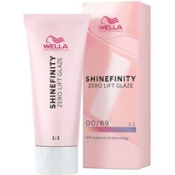 Wella Professionals Shinefinity Zero Lift Glaze 00/89 Blue Booster - blue intensiv 60 ml