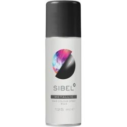 Sibel Farbspray Metallic Schwarz 125 ml