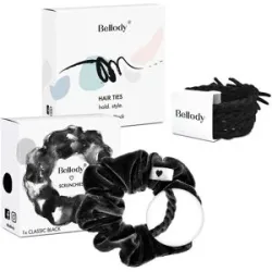 Bellody Black Duo (Haargummis 4St. + Scrunchie)