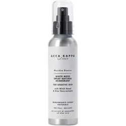 Acca Kappa Muschio Bianco White Moss Spray Natural Deodorant 125 ml