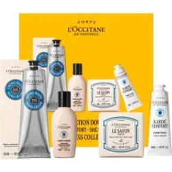 L'Occitane Karité Confort Set (Handcreme 150ml + Lotion 75ml + Seife 10g + Fußcreme 30ml)