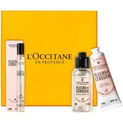 115ml L'Occitane Fleur de Cerisier Routine (Handcreme 30ml + Duschgel 75ml + EdT10ml)