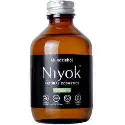 200ml Niyok Mundziehöl aus Kokosöl - Pfefferminze