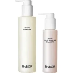 300ml BABOR CLEANSING HY-ÖL Cleanser & Phyto HY-ÖL Booster Balancing Set (Cleanser 200ml + Booster 100ml)
