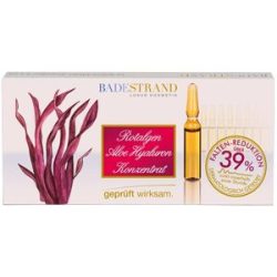 Badestrand Rotalgen Aloe Hyaluron Konzentrat 10 x 2 ml Ampullen