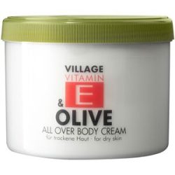 Village Vitamin E Bodycream Olive 500 ml