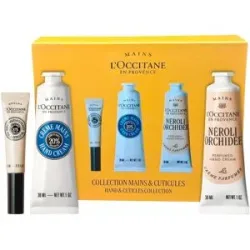 67.5ml L'Occitane Hand & Cuticules Collection (Nagelöl 7,5ml + Handcreme 30ml + parfümierte Handcreme 30ml)