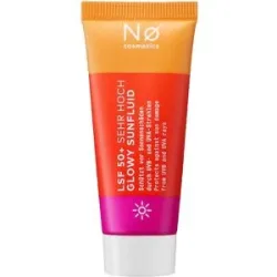 20ml Nø Cosmetics safe tøday Glowy Sunfluid LSF 50+