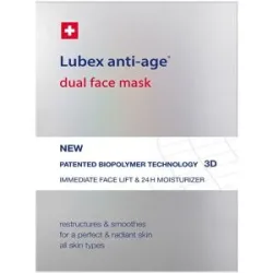 4 Stück Lubex anti-age Dual Face Mask