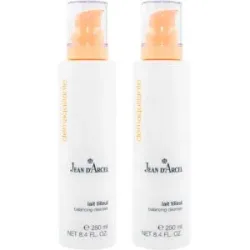 500ml JEAN D´ARCEL démaquillante 2er Set lait tilleul (2 x 250ml)
