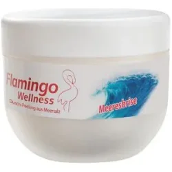 350g Flamingo Wellness Duschpeeling Meersalz