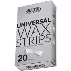 20 Stück andmetics professional Universal Wax Strips