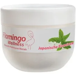 350g Flamingo Wellness Duschpeeling Meersalz