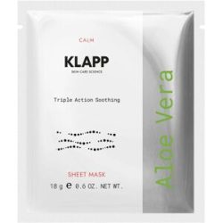 KLAPP Aloe Vera Triple Action Soothing Sheet Mask 18 g