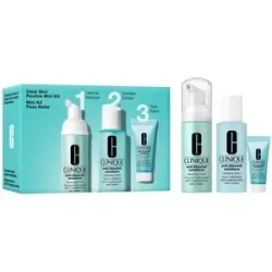 125ml Clinique Clear Skin Routine Mini Kit (Cleansing Foam 50ml + Lotion 60ml + Treatment 15ml)