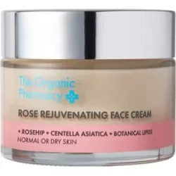 50ml The Organic Pharmacy Rose Rejuvenating Face Cream
