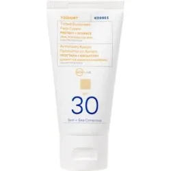 50ml KORRES Yoghurt Tinted Sunscreen Face Cream SPF 30