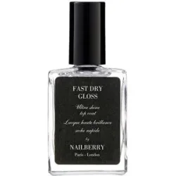 15ml NAILBERRY Fast Dry Gloss Ultra Shine Top Coat