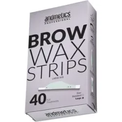 40 Stück andmetics professional Brow Wax Strips Large