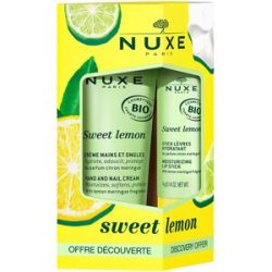 NUXE Sweet Lemon Pflege-Duo für Hände und Lippen