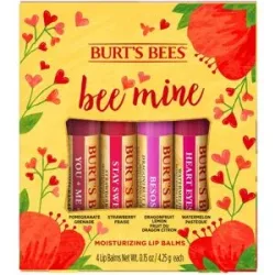 17g Burt´s Bees Bee Mine Lip Balm (4 x 4,25g)