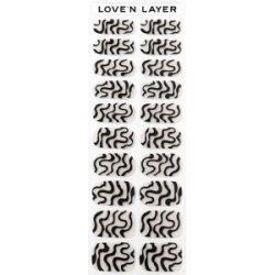 Love'n Layer Sweet Swirl Night black