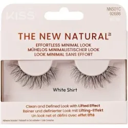 Kiss The New Natural White Shirt (1 Paar)
